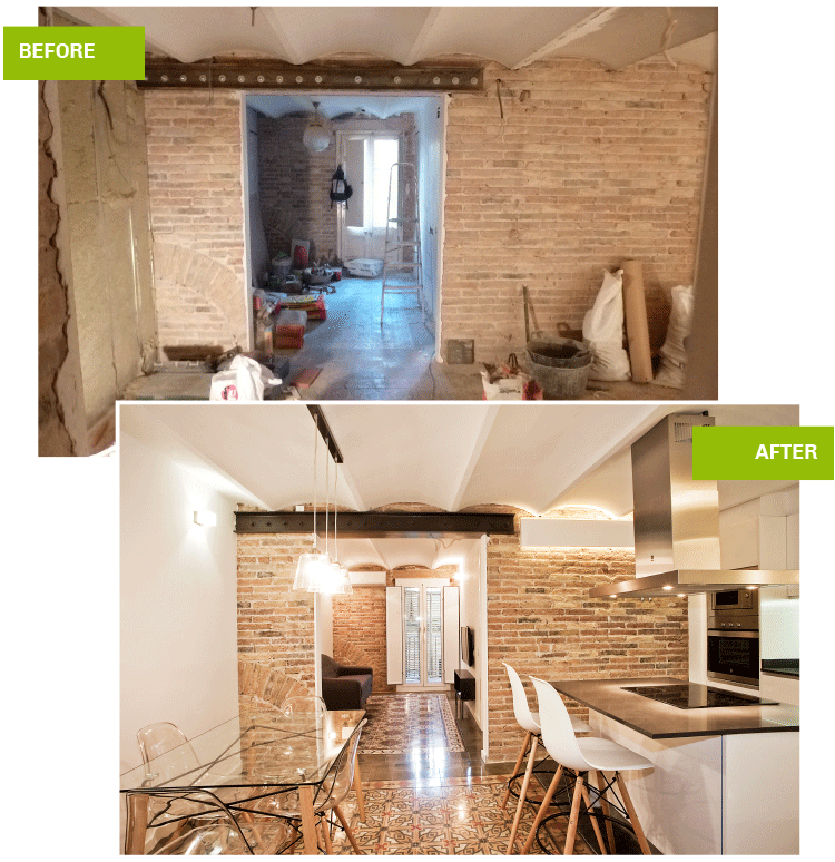 Real Estate Agency Barcelona - Refurbishment